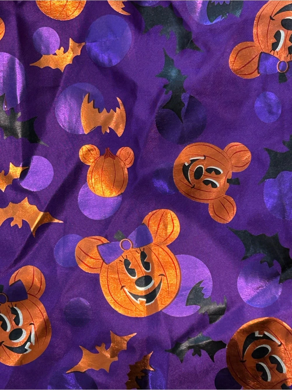 Disney Store Minnie Mouse Witch Costume Dress kids girls 9/10 Halloween Pumpkin